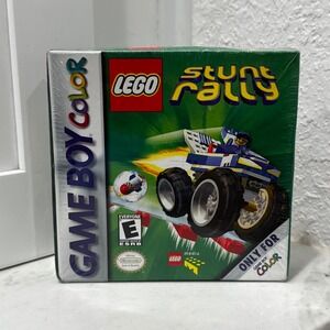 New Factory Sealed In Box Vintage LEGO Stunt Rally Game‎ Boy Color Video Game